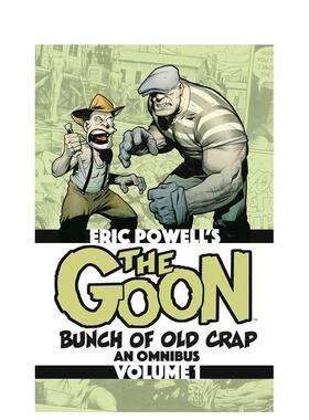 【预售】英文漫画 亡命暴徒：一群老废物 总集 卷1 The Goon: Bunch of Old Crap Omnibus Volume 1 原版英文漫画书图书书籍