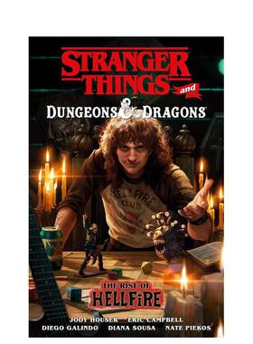 【预售】英文漫画 怪奇物语与龙与地下城：地狱火崛起 Stranger Things and Dungeons & Dragons: The Rise of Hellfire 原版英文