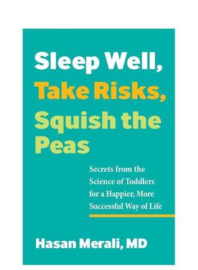 【预售】睡个好觉 敢于冒险 压压惊 Sleep Well  Take Risks  Squish the Peas 原版英文心灵励志 进口图书