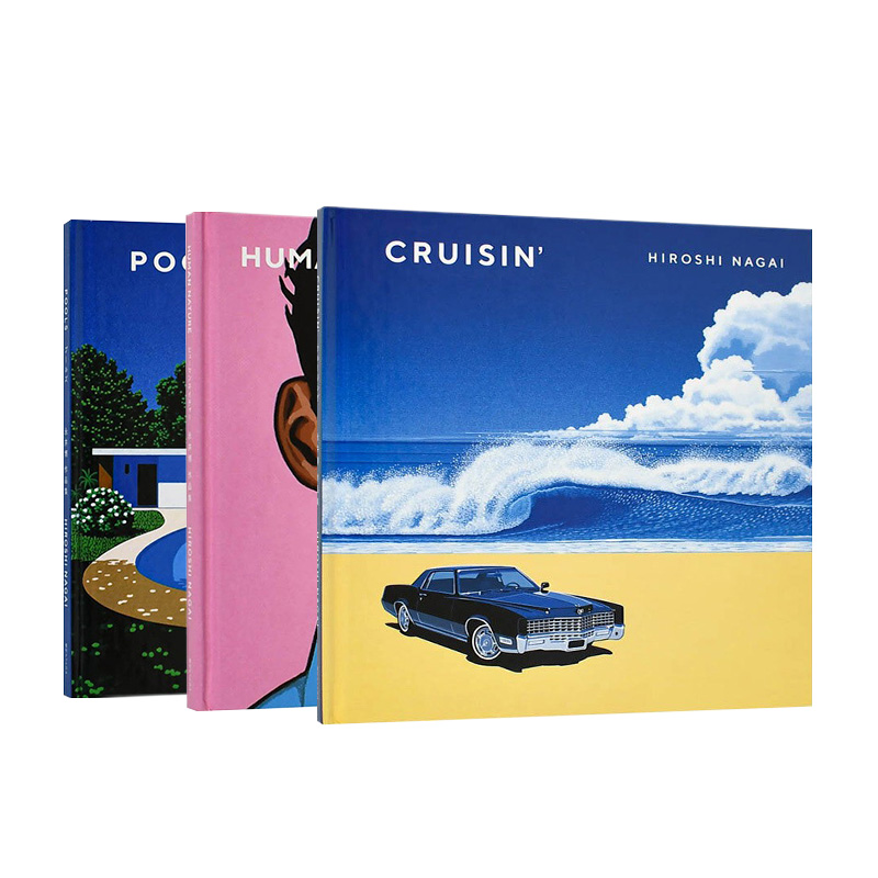 永井博作品集：《POOLS》《CRUISIN》《HUMAN NATURE》 可单拍 复刊ドットコム 日文原版进口艺术绘画画册书籍