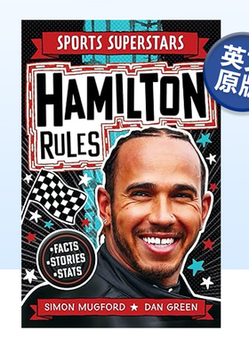 【现货】运动明星特辑 F1赛车手:刘易斯汉密尔顿 Lewis Hamilton Rules(Sports Superstars,1) 英文原版儿童传记绘本蓝思阅读930L