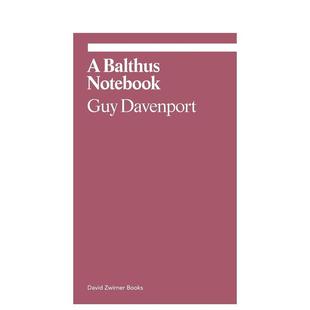 Ekphrasis Balthus 原版 巴尔蒂斯笔记本 Notebook 英文艺术画册画集图书 预售