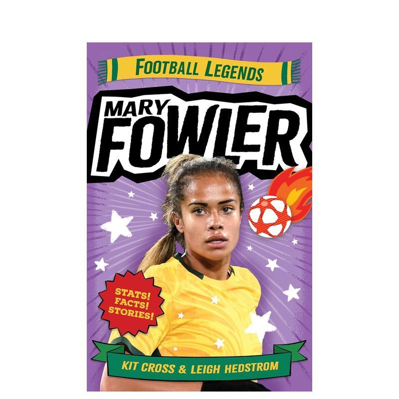 【预售】玛丽·福勒:足球传奇 Mary Fowler: Football Legends 原版英文儿童漫画 进口图书
