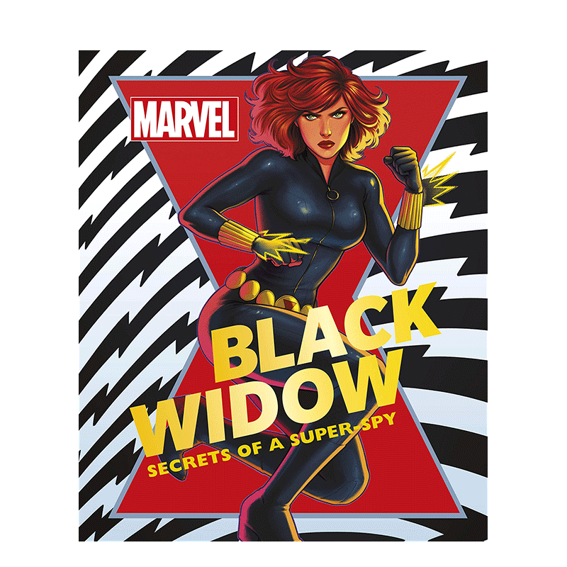 【现货】漫威黑寡妇：超级间谍的秘密Marvel Black Widow: Secrets of a Super-spy 复仇者联盟人物故事漫画 英文原版书籍进口
