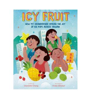 故事 冰果 Icy Fruit 英文儿童绘本图书 原版 现货