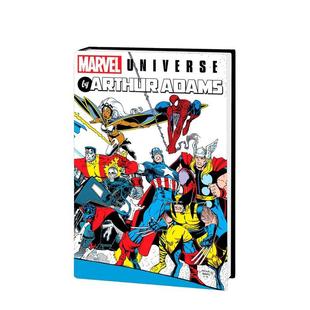 OMNIBUS 英文漫画书图书书籍 亚瑟·亚当斯综合漫威宇宙 ARTHUR UNIVERSE 英文漫画 MARVEL 原版 ADAMS 预售