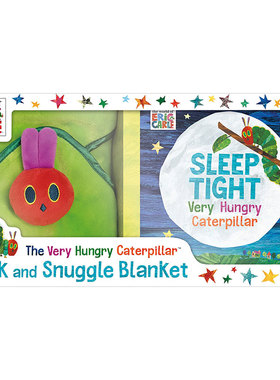 【现货】The Very Hungry Caterpilla 好饿的毛毛虫 附赠毛毯 英文儿童绘本原版进口图书书籍
