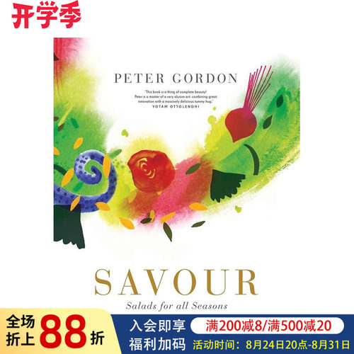 【现货】风味：四季沙拉 Savour: Salads for all Seasons 原版英文餐饮生活美食图书