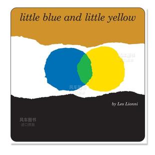 Little Readers Young Lionni 预售 小蓝和小黄 Knopf and Blue for Yellow Books 英文儿童绘本Leo