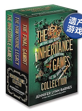 【预售】遗产游戏合集 The Inheritance Games Collection 英文原版小说青少年英语读物精装盒装 纽约时报畅销书系列