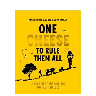 Rule 英文餐饮生活美食图书 芝士王者：品鉴圣典 原版 All Them Cheese One 预售