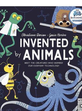 【预售】动物发明家 【Designed by Nature】Invented by Animals 原版英文儿童绘本图书