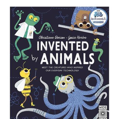 【预售】动物发明家 【Designed by Nature】Invented by Animals 原版英文儿童绘本图书