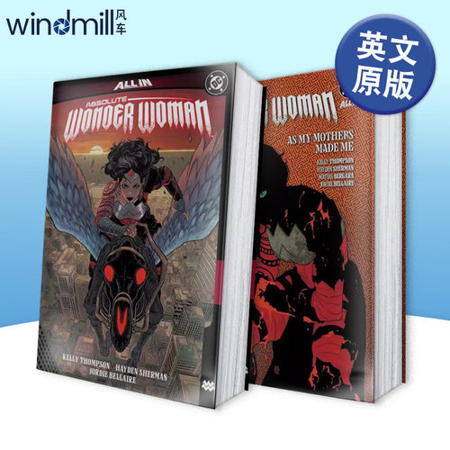 DC漫画 绝对神奇女侠 卷1-2：我,为众母所造/最后的亚马逊人(精装/平装) Absolute Wonder Woman Vol.2 英文漫画 原版进口美漫图书
