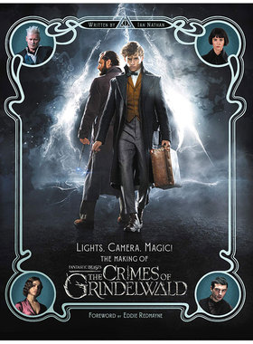 【现货】The Crimes of Grindelwald 神奇动物在哪里 格林德沃的罪行电影全纪录原版进口图书书籍