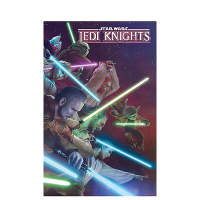 【预售】漫威漫画 星球大战：绝地武士 卷1-共和国守护者 Star Wars: Jedi Knights VOL.1 英文漫画书原版进口美漫漫画书籍