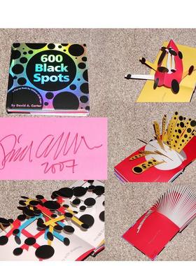 【预售】【立体书】600个黑点 【Pop-Up】600 BLACK SPOTS 原版英文儿童立体图书