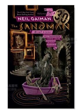 【现货】漫画 睡魔第7卷:短暂的生命 The Sandman 7: Brief Lives 英文漫画书原版进口图书美漫书籍 Neil Gaiman Vertigo出版