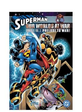 【预售】DC漫画 超人:我们的世界处于战争之中合集 卷1:战争序幕 Superman: Our Worlds at War Omnibus Vol.1 英文原版漫画书