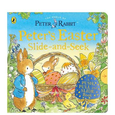 【预售】彼得兔：彼得的复活节滑动寻宝 Peter Rabbit: Peter’s Easter Slide-and-Seek 原版英文儿童绘本图书(预计26年1月出版)
