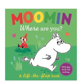 Moomin Where Are 原版 姆明在哪里？ You? 英文儿童绘本图书 现货