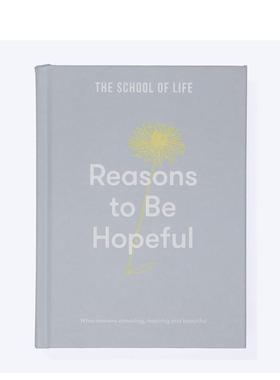 【预售】充满希望的理由 Reasons to Be Hopeful 原版英文生活综合图书书籍
