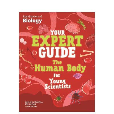 【预售】你的专家指南：小小科学家的身体发现之旅 Your Expert Guide: The Human Body for Young Scientists 原版英文儿童绘本
