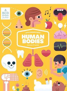 【现货】Little-known Facts罕为人知的事实 人体Human Body 趣味启蒙绘本书籍进口原版