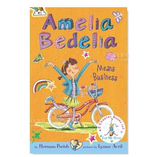 Bind Books ：卷 Amelia 9岁 儿童分级阅读故事书经典 英语桥梁书章节7 订版 卷2 Bedelia and 英文原版 糊涂女佣装 现货