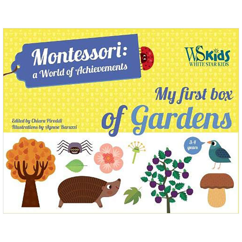 【现货】My First Box of Gardens Montessori 我的第一个蒙特梭利园艺盒子书籍进口原版