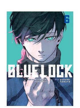 【预售】英文漫画 蓝锁 6 Blue Lock 6 原版英文漫画书图书书籍