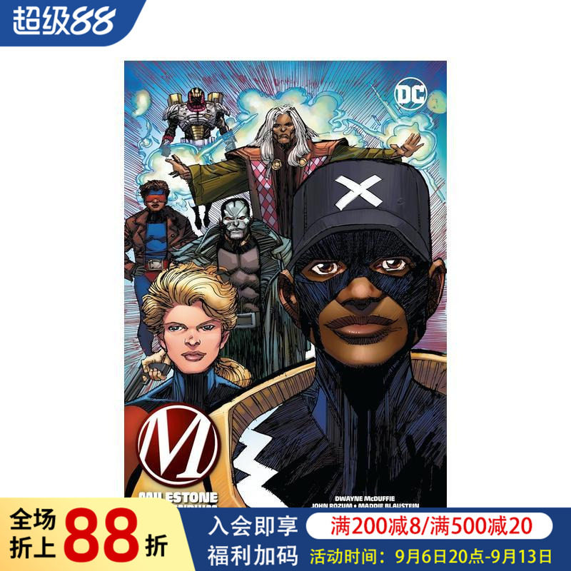 【预售】DC漫画 里程碑 合集卷3 Milestone Compendium Book Three 英文漫画书原版进口美漫漫画图书籍