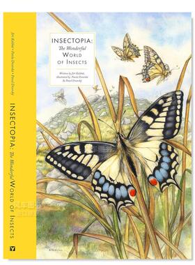【预售】昆虫世界:奇妙的昆虫世界 Insectopia: The Wonderful World of Insects英文儿童绘本原版图书外版进口书籍Jiri Kolibac,