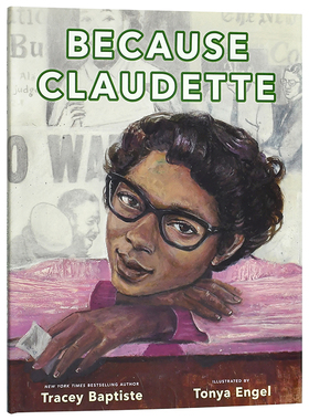 【现货】因为克劳德特的一个举动Because Claudette英文原版绘本画册进口图书书籍