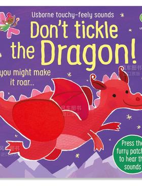 【预售】【触摸发声书】别给龙挠痒痒！ 【Touchy-Feely Sound】Don't Tickle the Dragon 英文儿童漫画绘本原版图书外版进口书籍