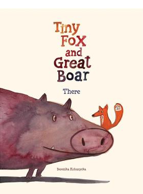 【现货】小狐狸和大野猪苐1册：那里：苐1卷 Tiny Fox and Great Boar Book One: There (1) 原版英文漫画书图书