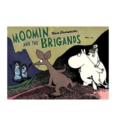 【预售】【姆明全彩漫画】姆明和旅人 【Moomin Colors】Moomin and the Brigands 原版英文漫画书