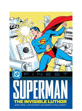 【预售】英文漫画 超人：隐形卢瑟 【DC Finest】Superman: The Invisible Luthor 原版英文图书