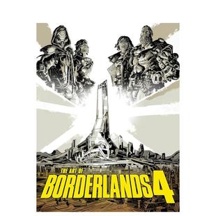 【预售】无主之地4 游戏设定集 The Art of Borderlands 4 原版英文艺术插画原画设定集图书书籍