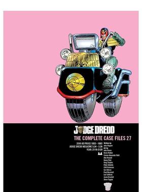 【预售】英文漫画 爵德判官：第 27 版：完整案件档案 Judge Dredd: v. 27: The Complete Case Files 原版英文漫画书图书书籍