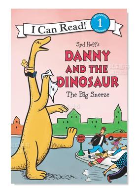 【现货】【丹尼和恐龙】大喷嚏 Danny and the Dinosaur: The Big Sneeze英文儿童原版图书外版进口书籍Hoff, Syd