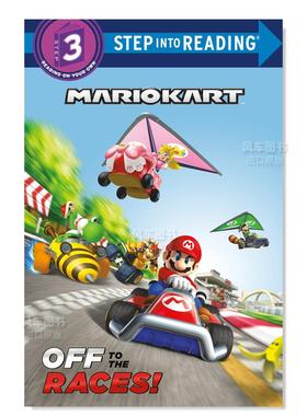 【现货】去参加比赛 马里奥赛车 Off to the Races 兰登分级读物第三阶段 英文原版英语启蒙儿童绘本5-8岁 经典分级阅读进口童书
