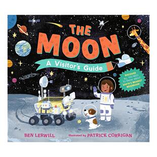 【现货】月球奥秘之旅 The Moon: A Visitor's Guide 趣味科普 原版英文儿童绘本 进口图书
