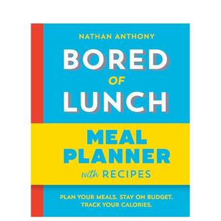 Bored 原版 预售 英文餐饮生活美食图书 Planner 解决午餐倦怠：膳食规划手册 Meal Lunch