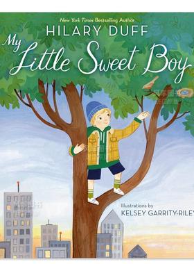 【预售】我的小可爱男孩 My Little Sweet Boy英文儿童绘本原版图书外版进口书籍Hilary Duff; illustrated by Kelsey Garrity-Ri