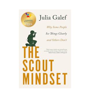 方法 2022商业图书奖 原版 预售 英文商业行销 Mindset 童子军心态：思考 Scout The