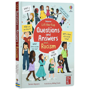 Questions 现货 the and Racism英文原版 种族歧视问答书 about 翻翻书 绘本画册进口图书书籍 Lift Answers flap
