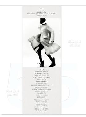 【预售】555: 重温弗朗西斯科·科斯塔的时尚档案 555: Revisiting The Fashion Archive of Francisco Costa 英文时尚设计师原版