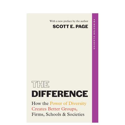 【预售】多元之境:多样之力塑造卓越群体、 、学校与社会 The Difference 原版英文商业行销图书书籍