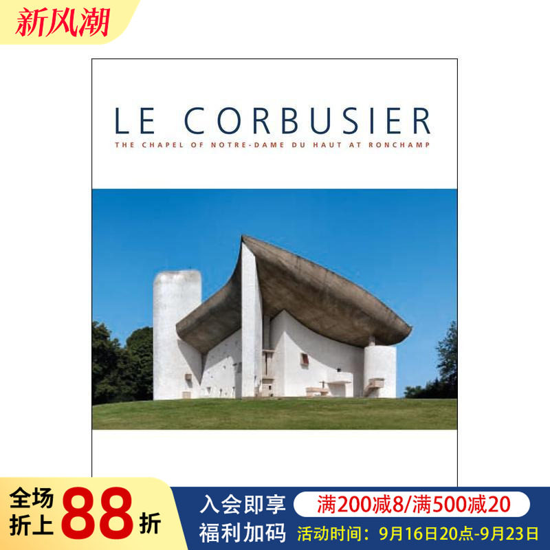 【预售】勒·柯布西耶:朗香教堂的圣母院杜奥特教堂 Le Corbusier 原版英文建筑设计